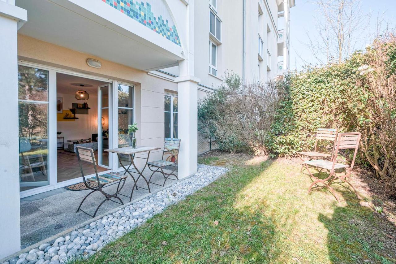 Emma - F3 Apartment With A Garden Montévrain Exterior foto